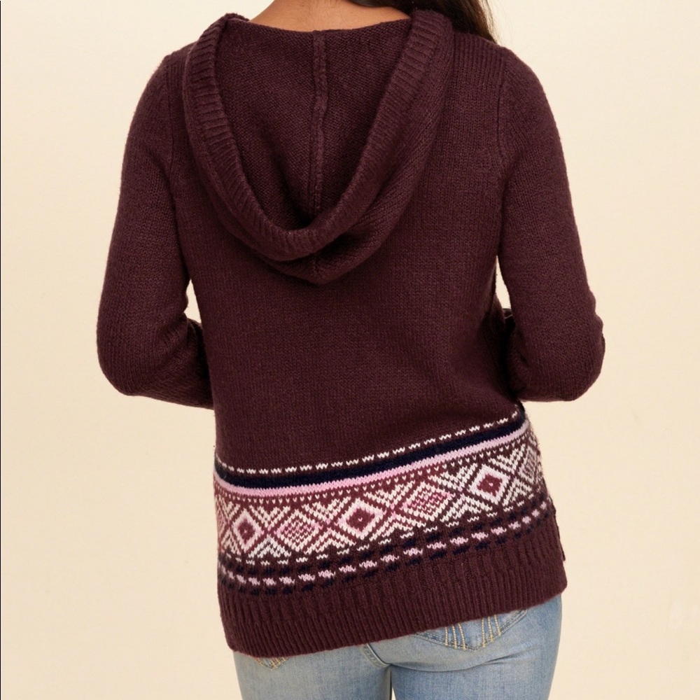 {Hollister} Hooded Sweater - Picture 2 of 8